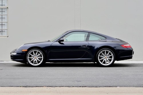 2008 Porsche 911 Carrera Coupe = Blue 6 Speed Manual $39.5k For Sale