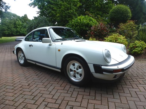 1988 Lovely Carrera 3.2 Sport Coupe with extensive history! SOLD