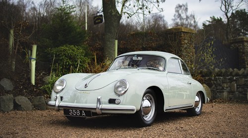 Porsche 356A Coupe 1957 Right hand drive, AFN Supplied SOLD