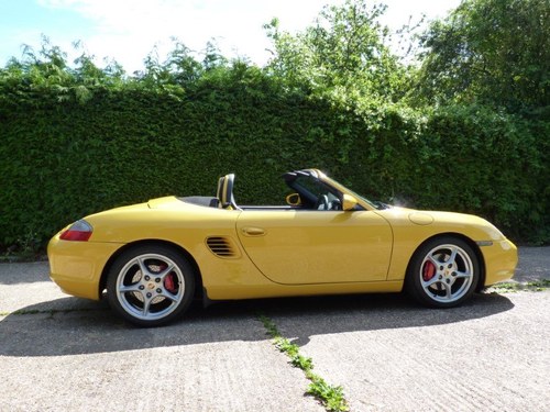 Porsche Boxster S 2003 Speed Yellow.. stunning For Sale