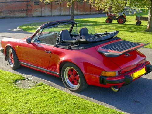 Porsche 911 1988 Cabriolet in Guards Red  For Sale