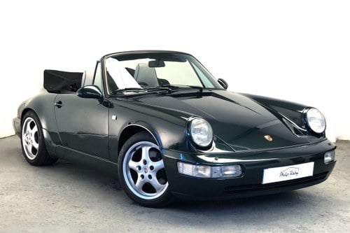 1990 964 Carrera 4 Cabriolet with rebuilt engine, great history For Sale