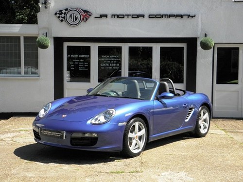 2006 Porsche Boxster 2.7 (987) Manual finished in Cobalt Blue SOLD