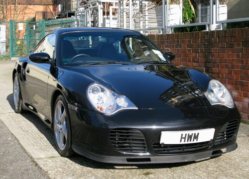 2003- Porsche 996 Turbo Coupe- Black VERKAUFT