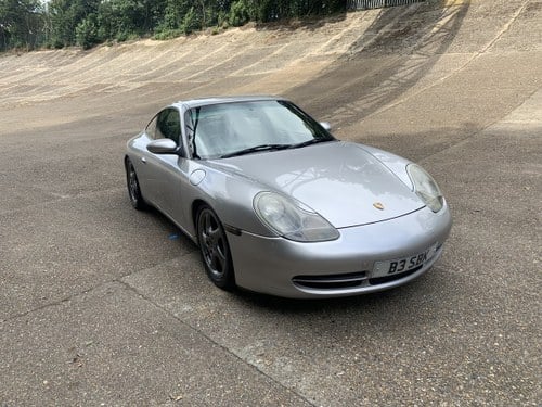 1998 Porsche 911 996 3.4 Manual Silver and Black Carrera 2 For Sale