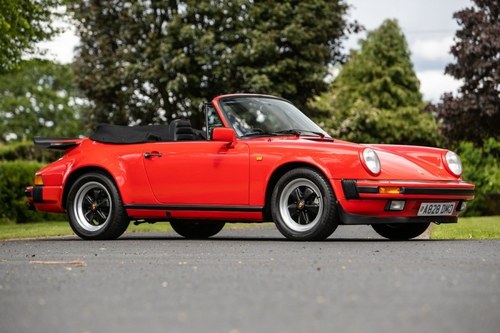 1983 Porsche 911 3.2 Sport Cab-45,000 miles only For Sale by Auction