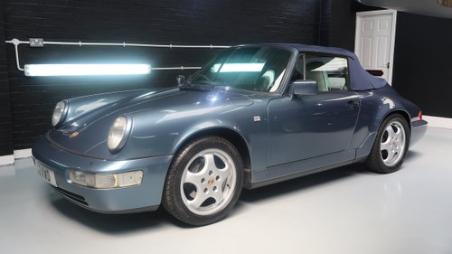 1990 Porsche 911 964 C2 Cabriolet - 86,000 miles FSH For Sale by Auction