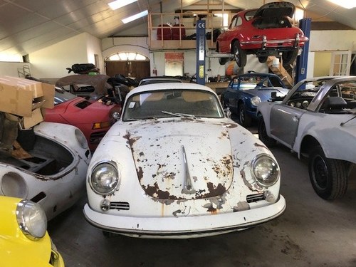 1963 Porsche 356 bt6 coupe for restoration VERKAUFT