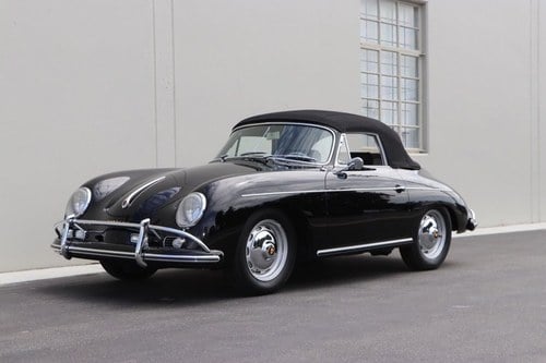 1958 58 Porsche 356A SUPER Cabriolet = Full Restored Black $274.5 For Sale