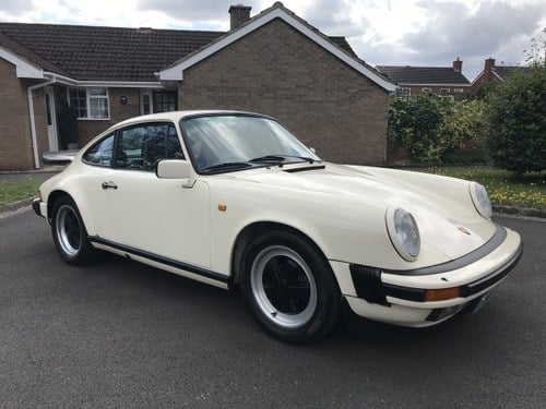 1985 PORSCHE 911 3.2 CARRERA SPORT 1 OF 3 CHIFFON WHITE VERKAUFT