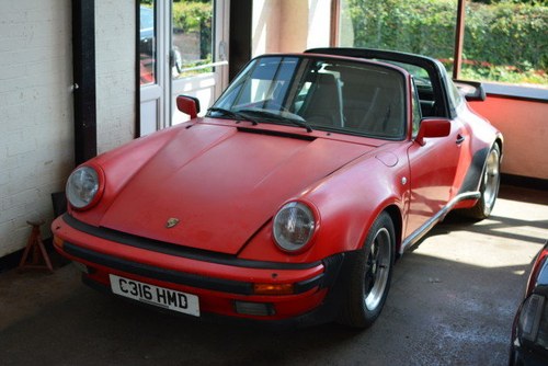 1986 Porsche 911 Targe SuperSport For Sale by Auction