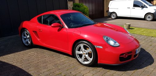 2006 Red Porsche Cayman - 52K miles/private plate For Sale