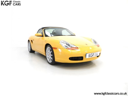 2002 A Stunning Porsche Boxster 986 with 37,421 Miles SOLD