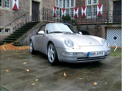 1997 Porsche 993 Cabrio RHD Kaufen Bei
