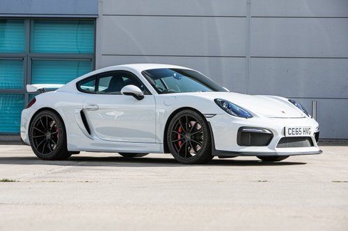 2015 Porsche Cayman GT4 just 4,300 miles from new For Sale by Auction