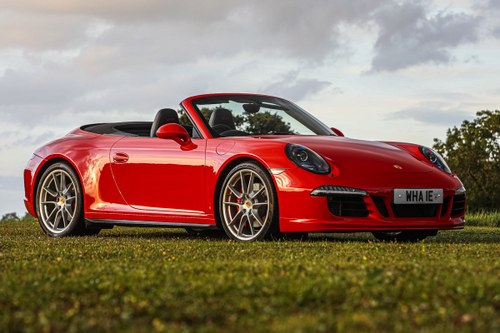 2015 Porsche 911 (991) Carrera Convertible GTS Manual For Sale by Auction