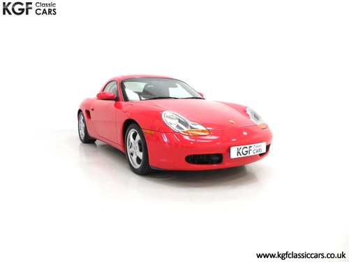 2001 An Incredible Porsche Boxster 986 with 30,333 Miles SÅLD