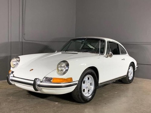 1971 Porsche 911 T Coupe Solid Ivory Driver 66k miles $69.5k For Sale