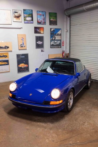 1973 Porsche 911 T (MFI) Targa Restored Correct Blue $81.9k In vendita