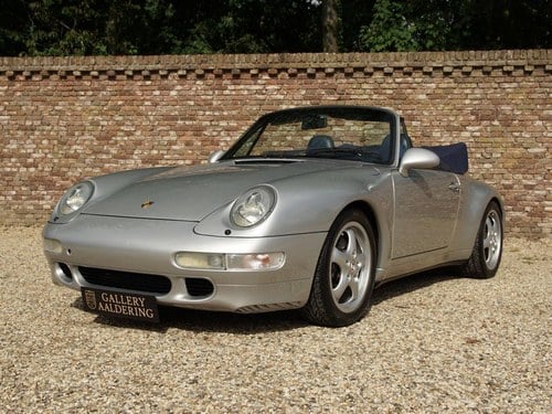 1997 Porsche 911 993 Convertible matching numbers, only 53.408 mi For Sale