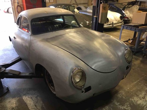 1954 356 Porsche Pre A = Project NO Engine Solid Dry $87.5k For Sale