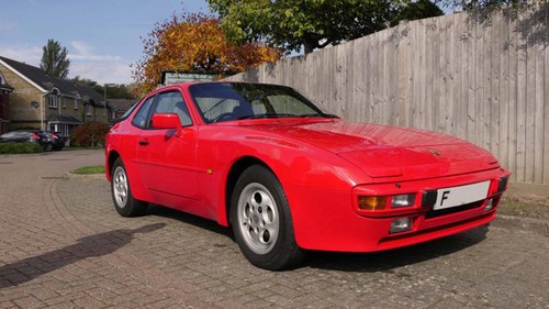 1988 Porsche 944 Coupe  one owner and 5,063 miles from new For Sale by Auction