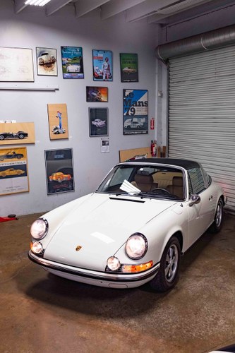 1971 Porsche 911 S Targa clean Restored Ivory Cali car$179.9 For Sale