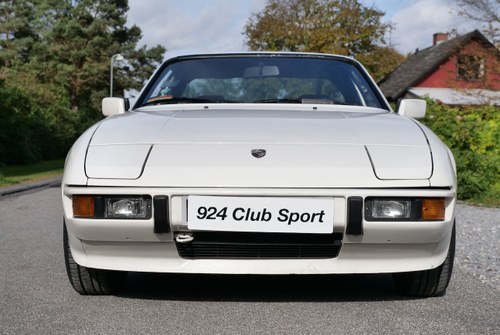 1987 924S Club Sport (UK Papers) In vendita