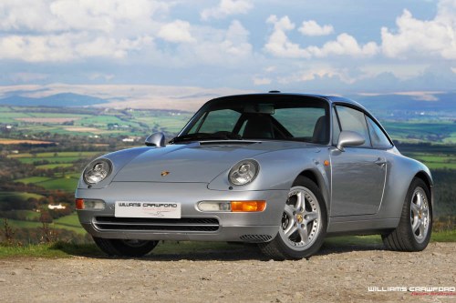 1997 Concours standard Porsche 993 Targa manual (9,400 miles) For Sale