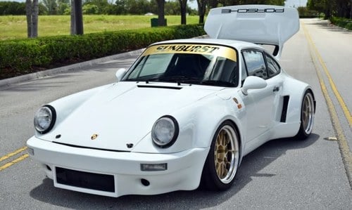 1991 Porsche 911 Carrera 2 964 SUNBURST WIDEBODY Backdate  In vendita