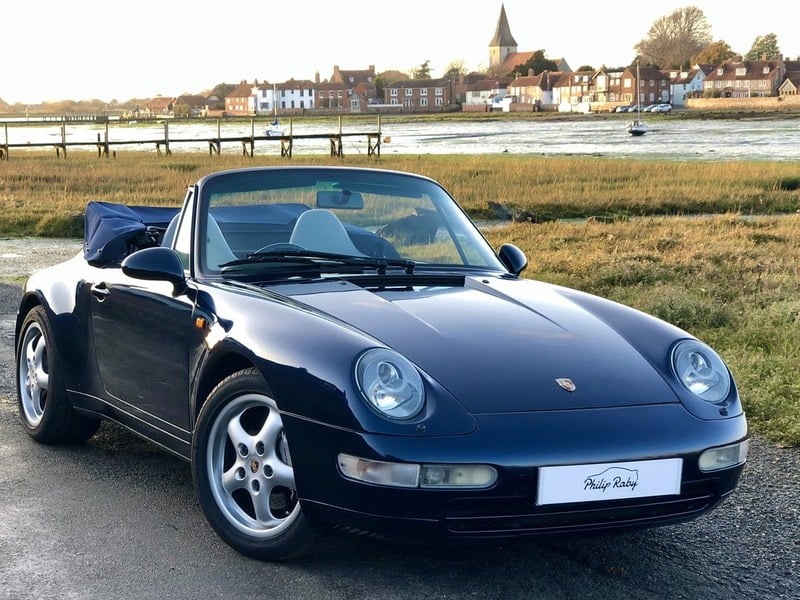 Porsche 993 Carrera 4 Cabriolet, one of the last aircooled