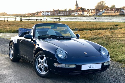 1997 Porsche 993 Carrera 4 Cabriolet, one of the last aircooled SOLD