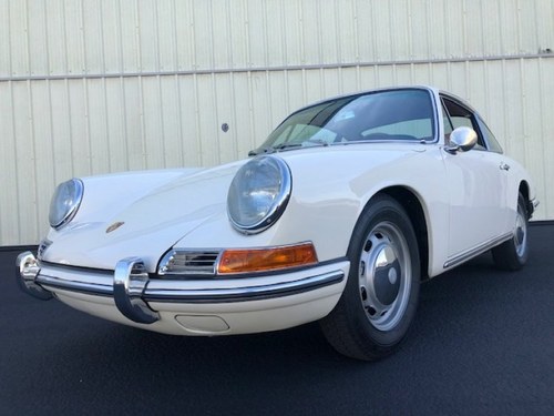 1966 Porsche 912 Coupe clean Ivory(~)Red Manual  $35.5k For Sale