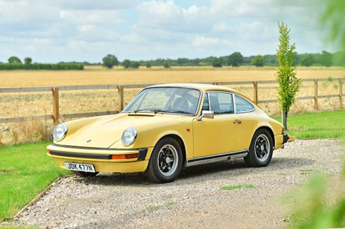 1975 Porsche 911S 2.7-Litre Coupé For Sale by Auction
