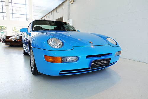 1993 1 of only 19 AUS del. 968 CS cars, Rivera Blue, superb VENDUTO