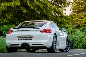 2014 RESERVED Porsche Cayman 981 2.7 Manual with PSE FPSH White For Sale