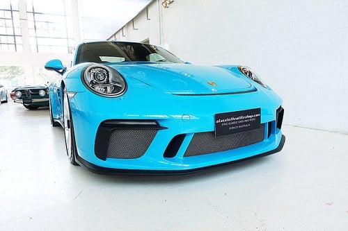 2018 stunning PTS GT3 in Miami Blue, low kms, manual Kaufen Bei