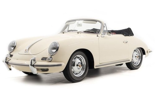 1962 Porsche 356B Super 90 Cabriolet Restored Cali $159.5k In vendita
