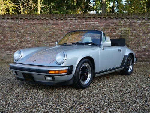 1987 Porsche 911 3.2 Carrera Convertible G50 only 77.933 miles, f For Sale
