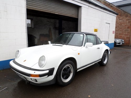 1984 Porsche 911 targa 3.2 aircooled project may take part ex For Sale