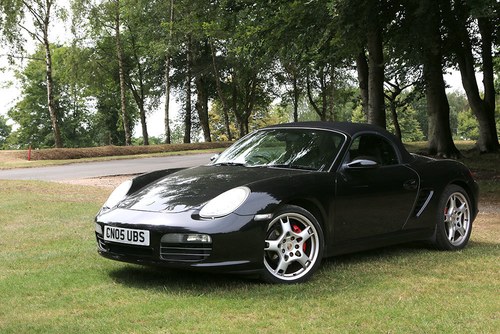 2005 Porsche Boxster 987 3.2S Basalt Black, 64000 Miles Only In vendita