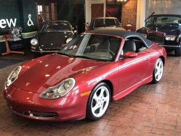 2001 Porsche 911 6-speed Cabriolet Orient Red(~)Grey $25.9k  In vendita