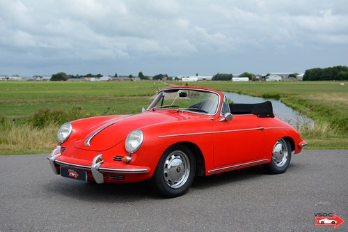 Porsche 356 B T6 1600 S Cabriolet 1962, drives very well For Sale