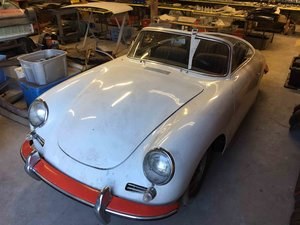 1962 Porsche Cabriolet Convertible Project U finish Grey   In vendita