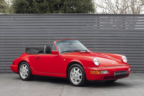 1990 Porsche 911 (964) C2 Cabriolet (ONLY 9600 MILES) SOLD
