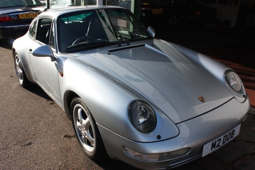 Porsche 911 (993) Carrera Coupe 1995 Polar Silver with sroof For Sale