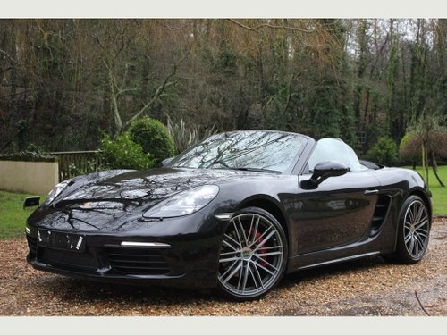 2018 Porsche 718 Boxster 2.5T S PDK (s/s) 2dr HUGE SPECIFICATION! For Sale