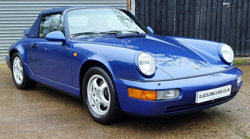 1993 Immaculate Porsche 911 964 C2 Cabriolet - ONLY 68,000 Miles In vendita