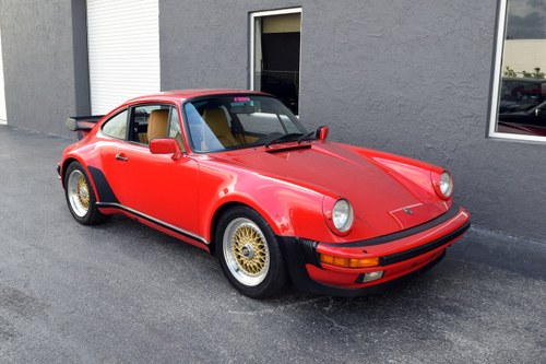 1986 Turbo 930 Coupe 3.3 L clean Red(~)Tan 4 speed $129k For Sale