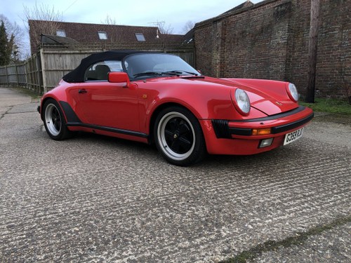 1989 PORSCHE 911 SPEEDSTER RIGHT HAND DRIVE For Sale by Auction